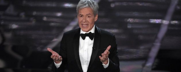 Claudio Baglioni, direttore artistico e conduttore di Sanremo 2018.