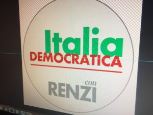 La prima bozza del simbolo del nuovo movimento politico che starebbe preparando Matteo Renzi dopo le dimissioni forzate dal Pd. Nel simbolo sarebbe presente il nome di Renzi.