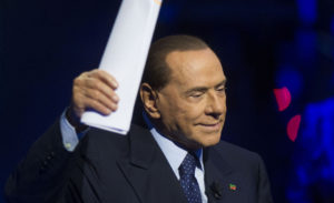 Silvio Berlusconi, presidente di Forza Italia