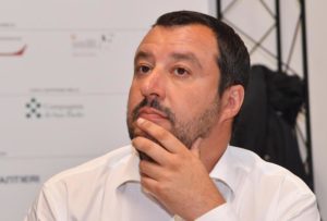 Il leader della Lega Matteo Salvini