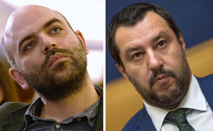 Saviano e Salvini