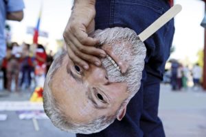 Rally on the occasion of filing of former Brazilian President Luiz Inacio Lula da Silva candidature