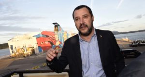 La visita di Matteo Salvini a Olbia