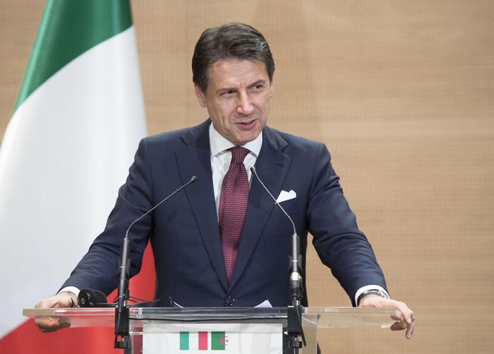 Il presidente del Consiglio Giuseppe Conte